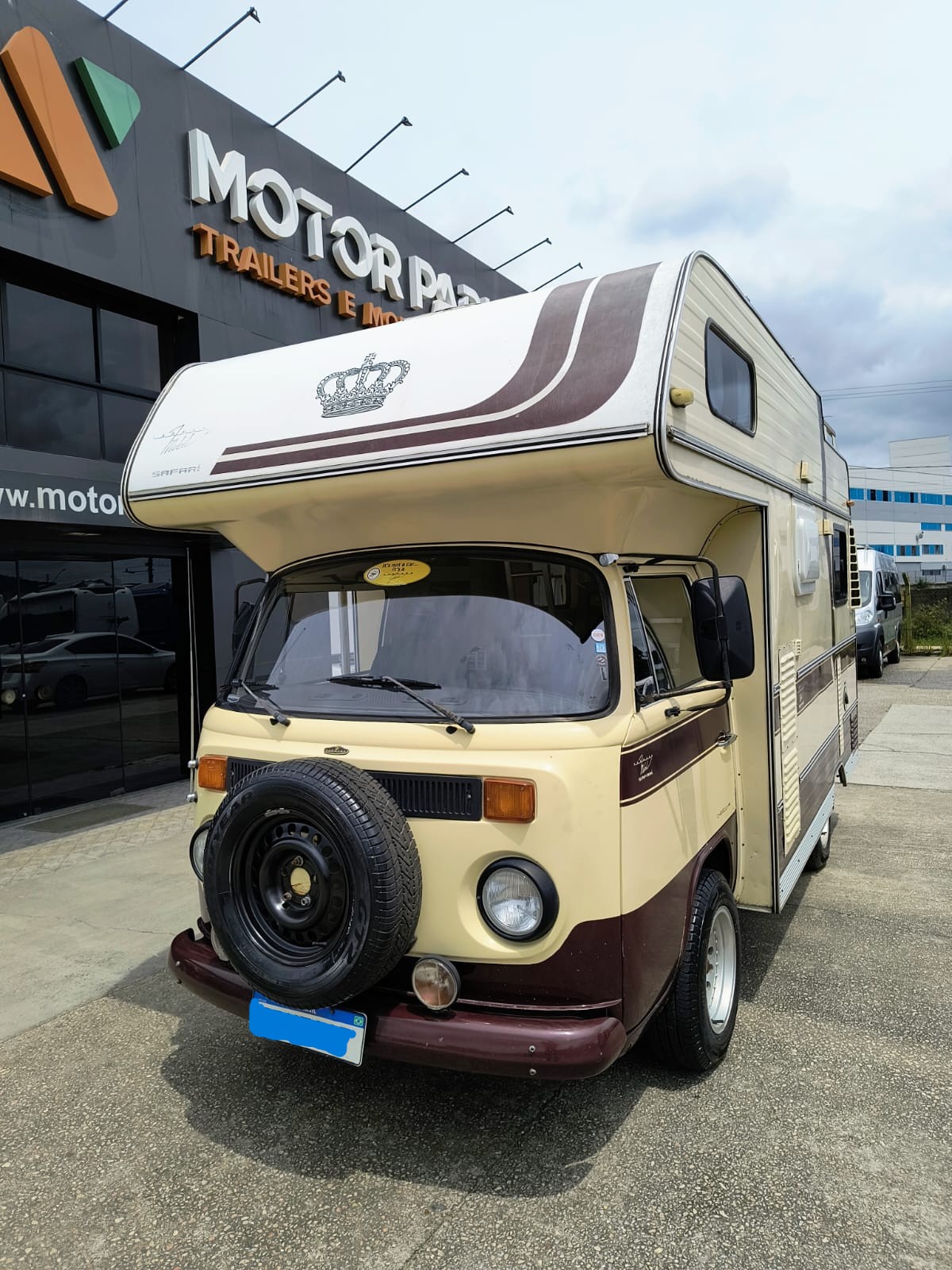 Motorhome Kombi Safari- Ano 1989