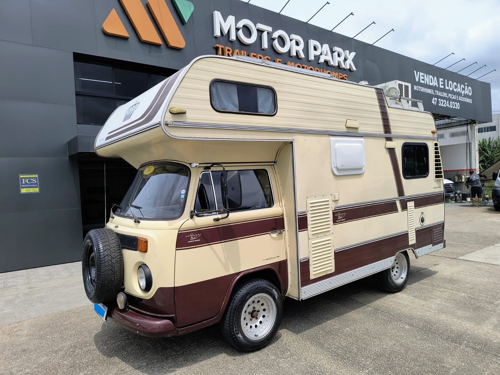 Motorhome Kombi Safari- Ano 1989